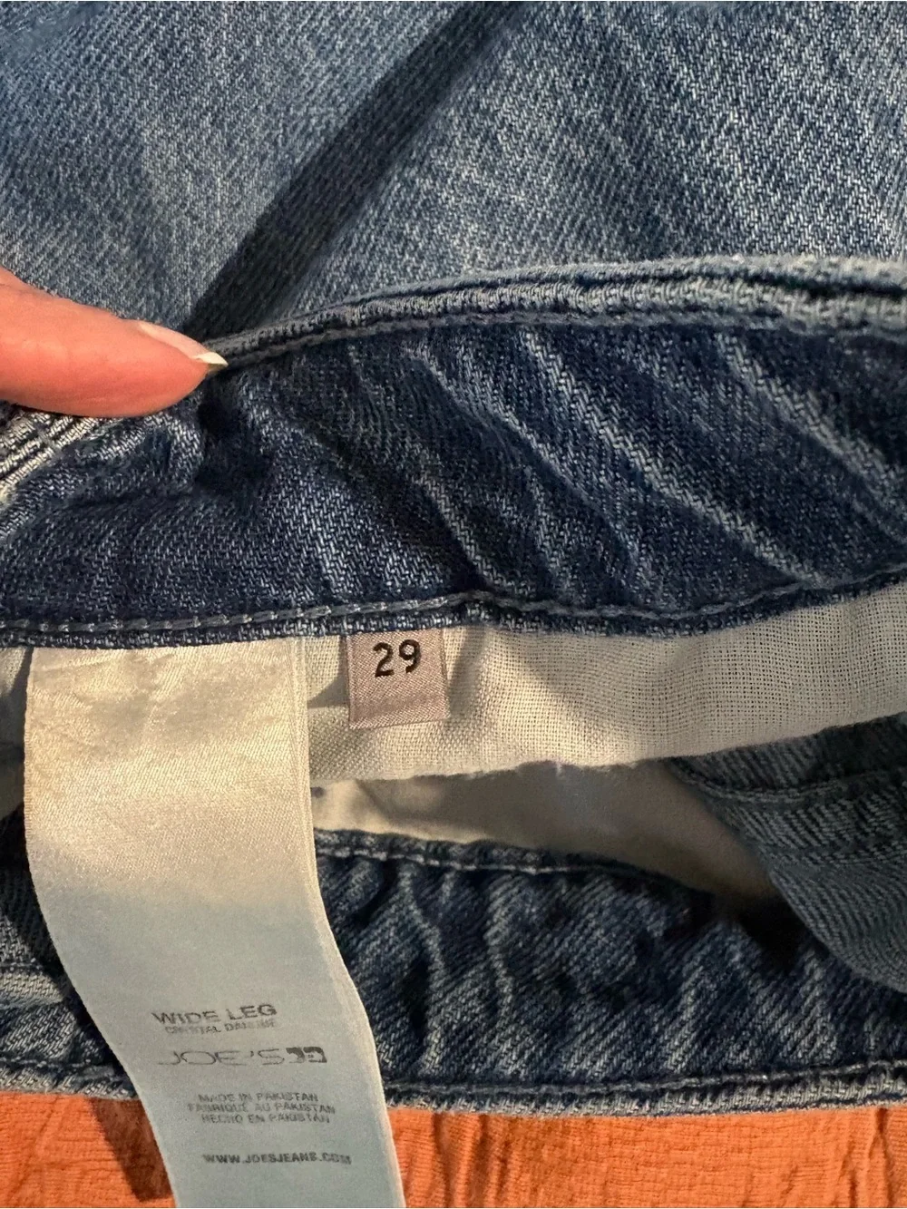 Joes Jeans sparkling crystals